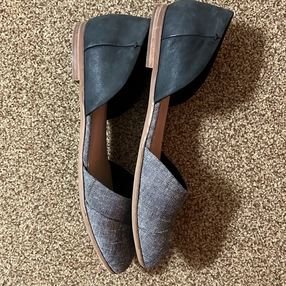 Toms Jutti D’Orsay Flats Size 8.5 W - Picture 3 of 13